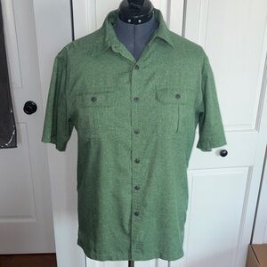 Croft & Barrow Forest Green Casual Button Down Shirt